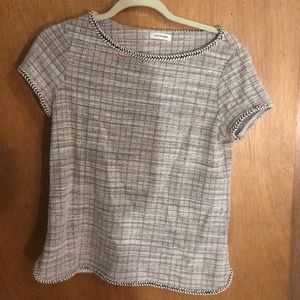 Max studio knit blouse